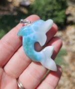 Larimar prívesok DELFÍN Ag925 č.5