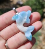 Larimar prívesok DELFÍN Ag925 č.8