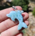 Larimar prívesok DELFÍN Ag925 č.10 ZĽAVA – Obrázok 2