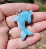 Larimar prívesok DELFÍN Ag925 č.10 ZĽAVA