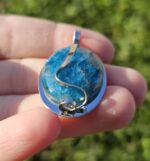 Apatit prívesok na platničke chir.oceľ – Obrázok 2