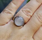 Prsteň Ruženín chir.oceľ