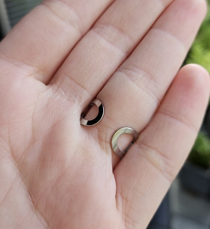 Prsteň Tigrie oko chir.oceľ strieborná – Obrázok 2