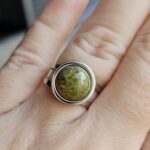 Prsteň Unakit chir.oceľ strieborná