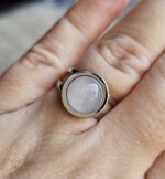 Prsteň Ruženín chir.oceľ strieborná