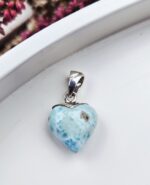 Larimar prívesok srdiečko Ag925 č.19 – Obrázok 2