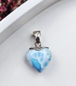 Larimar prívesok srdiečko Ag925 č.19