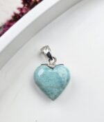 Larimar prívesok srdiečko Ag925 č.22 – Obrázok 2