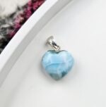 Larimar prívesok srdiečko Ag925 č.23 – Obrázok 2