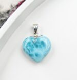 Larimar prívesok srdiečko Ag925 č.24