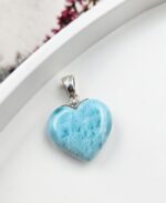 Larimar prívesok srdiečko Ag925 č.24 – Obrázok 2
