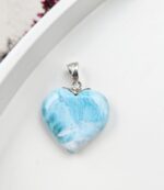 Larimar prívesok srdiečko Ag925 č.31 – Obrázok 2