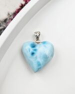 Larimar prívesok srdiečko Ag925 č.32 – Obrázok 2