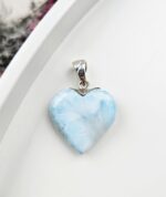 Larimar prívesok srdiečko Ag925 č.33 ZĽAVA