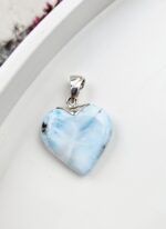 Larimar prívesok srdiečko Ag925 č.33 ZĽAVA – Obrázok 2