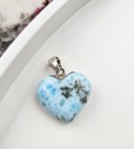 Larimar prívesok srdiečko Ag925 č.34 – Obrázok 2