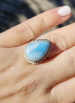 Prsteň Larimar Ag925 č.5 veľ.57-57,5