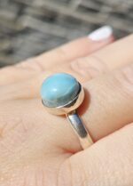 Prsteň Larimar Ag925 č.14 veľ.62 – Obrázok 2
