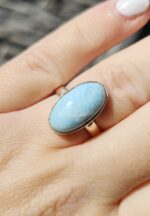 Prsteň Larimar Ag925 č.15 veľ.55