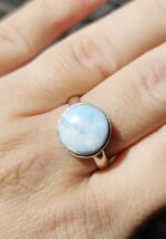 Prsteň Larimar Ag925 č.17 veľ.62