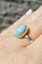 Prsteň Larimar Ag925 č.18 veľ.62 – Obrázok 2
