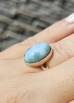 Prsteň Larimar Ag925 č.19 veľ.55 – Obrázok 2
