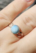 Prsteň Larimar Ag925 č.20 veľ.54