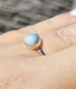Prsteň Larimar Ag925 č.21 veľ.55 – Obrázok 2