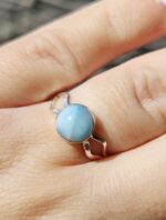 Prsteň Larimar Ag925 č.22 veľ.54