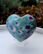 Rubín Zoisit srdce 6,5cm č.1