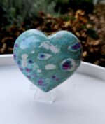 Rubín Zoisit srdce 6,5cm č.1 – Obrázok 2