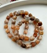 Slnečný kameň náramok fazetované kocky 8-10mm