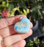 Larimar prívesok srdiečko Ag925 č.1 ZĽAVA