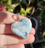 Larimar prívesok srdiečko Ag925 č.3
