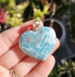 Larimar prívesok srdiečko Ag925 č.5