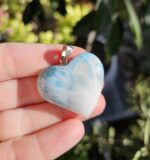 Larimar prívesok srdiečko Ag925 č.6