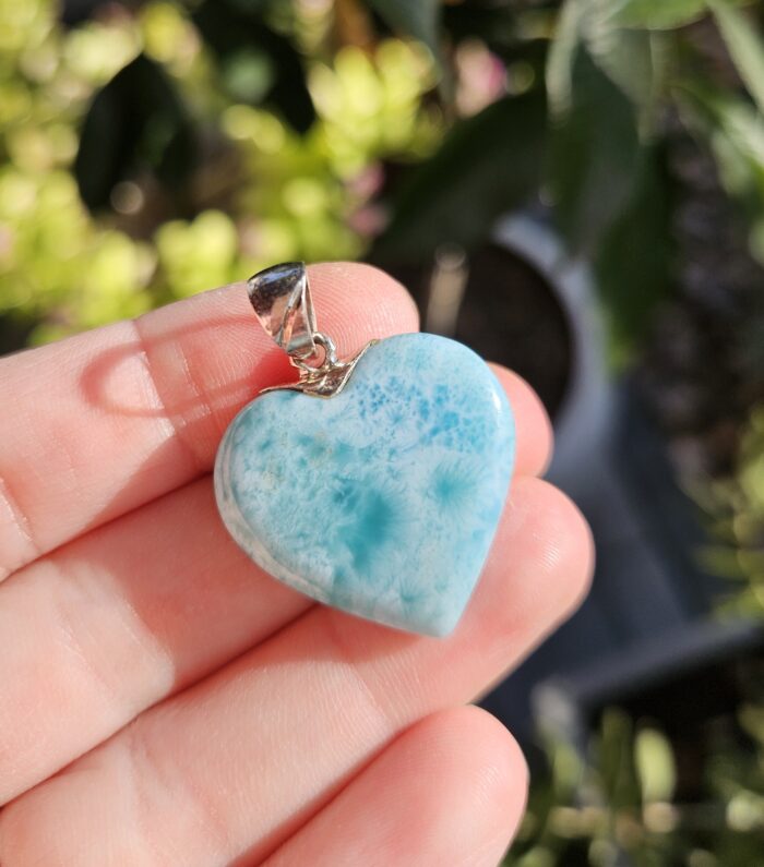 Larimar prívesok srdiečko Ag925 č.7 – Obrázok 2