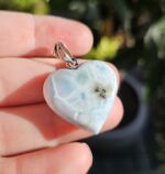 Larimar prívesok srdiečko Ag925 č.8 ZĽAVA – Obrázok 2