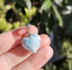 Larimar prívesok srdiečko Ag925 č.18