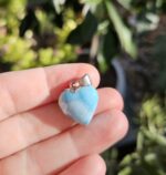 Larimar prívesok srdiečko Ag925 č.17