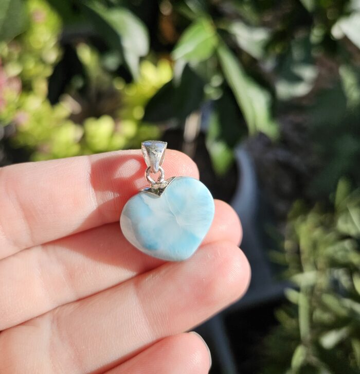 Larimar prívesok srdiečko Ag925 č.14 – Obrázok 2