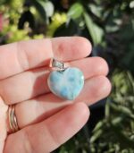 Larimar prívesok srdiečko Ag925 č.14