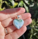 Larimar prívesok srdiečko Ag925 č.13