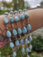 Larimar náramok Ag925 – Obrázok 3