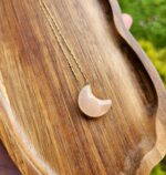 Slnečný kameň prívesok na retiazke MESIAC – Obrázok 2