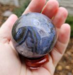 Achát machový GUĽA 5,2cm 190g, č.1