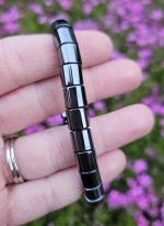 Hematit náramok platničkový