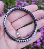 Hematit náramok platničkový – Obrázok 2