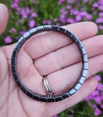 Hematit náramok platničkový – Obrázok 2