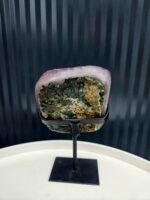 Ametyst AAA drúza na čiernom stojane 0,65kg – Obrázok 5